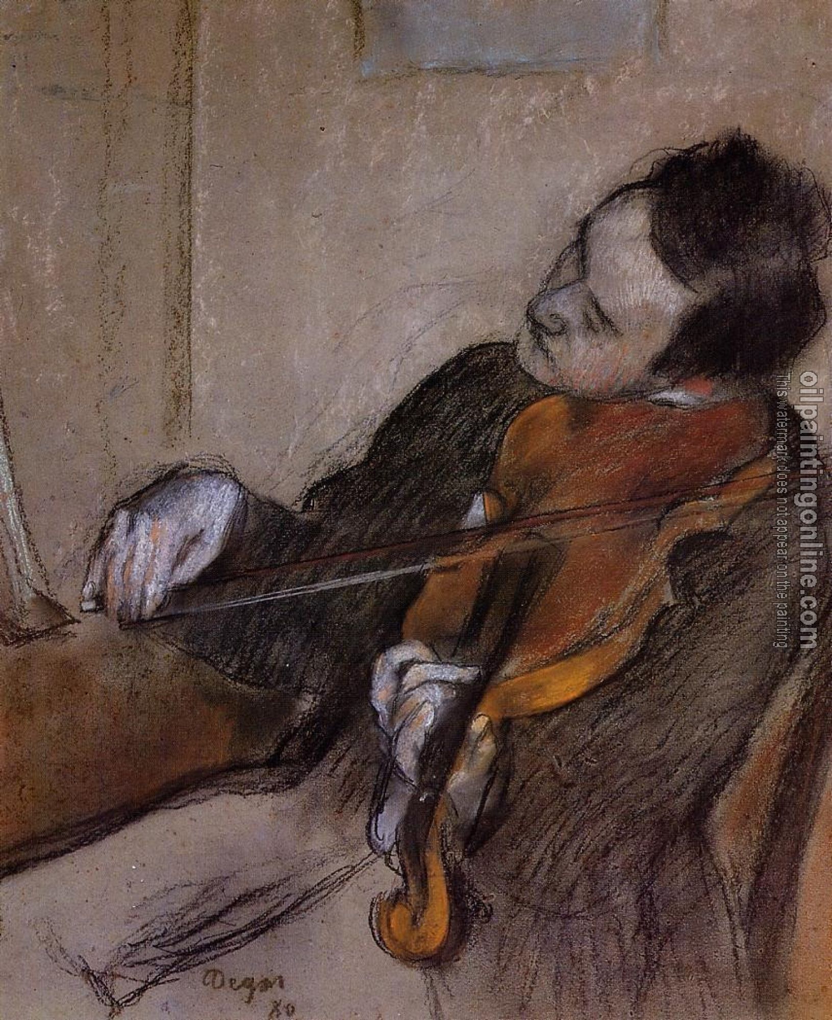 Degas, Edgar - L'Altiste